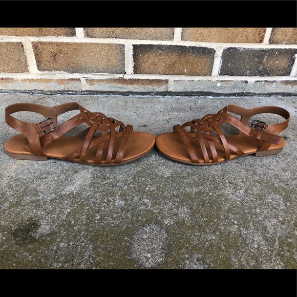 jellypop brown sandals